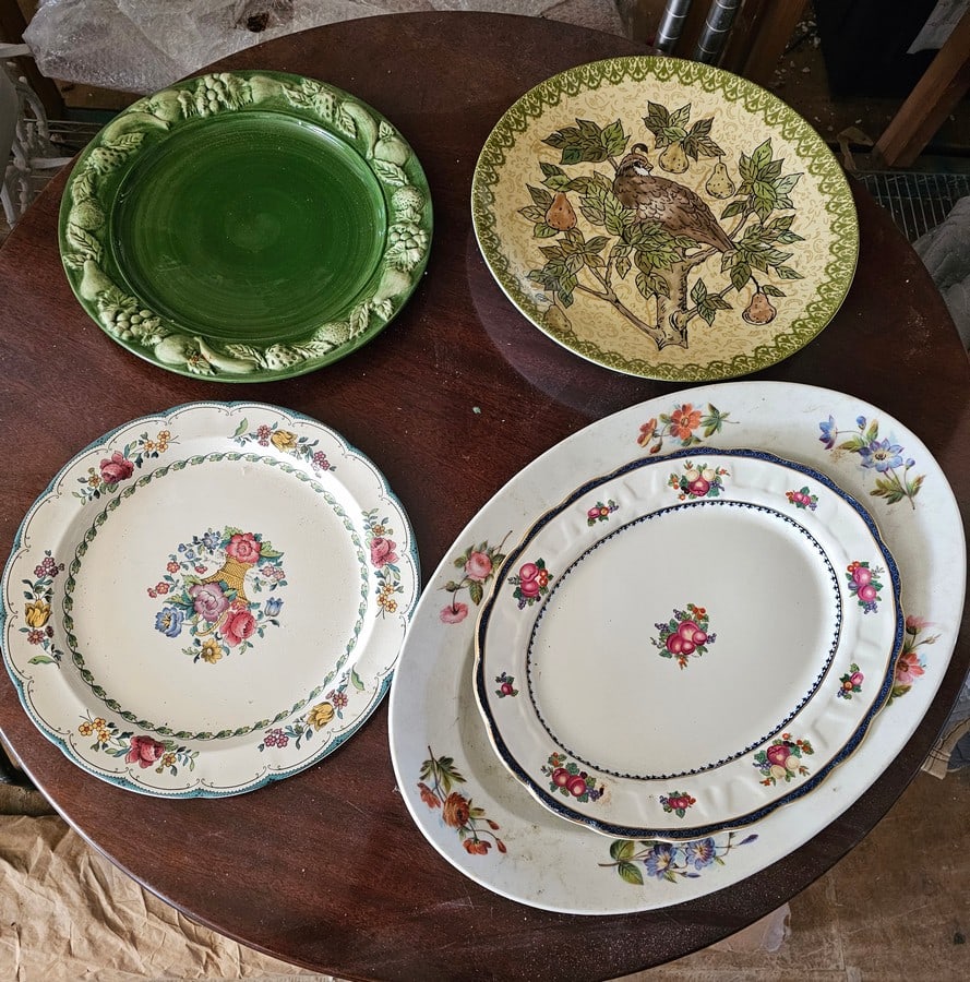 Porcelain and Ceramic Large Platters incl Spode (1 of 1)