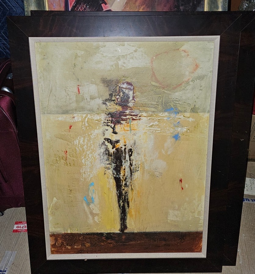 John Baughman Multimedia Framed Art frame;36x28": John Baughman Multimedia Framed Art frame;36x28"