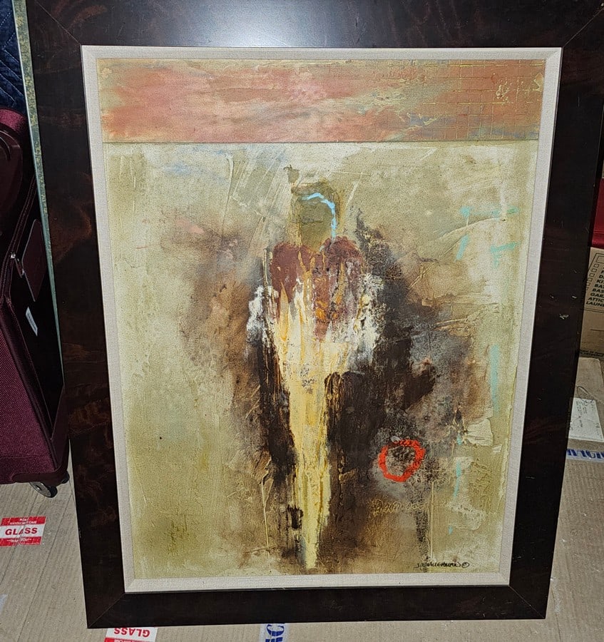 John Baughman Multimedia Framed Art frame;36x28": John Baughman Multimedia Framed Art frame;36x28"