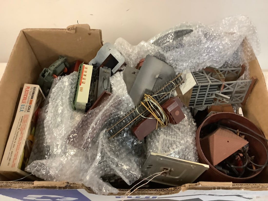 Lot of Model Trains, HO Scale Buildings, Tracks and more (1 of 1)