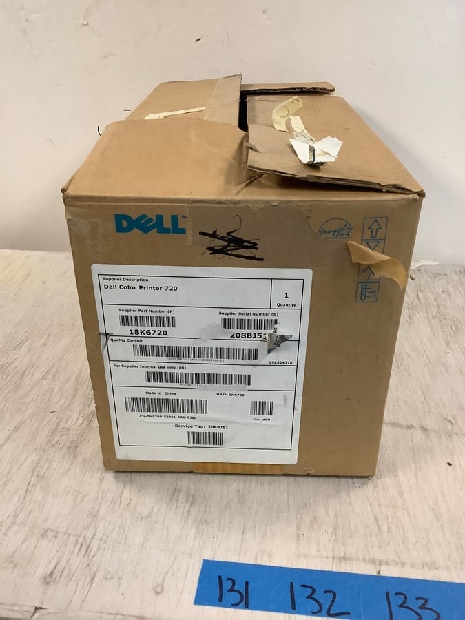 *NEW* DELL COLOR PRINTER 720 serial no. 208BJ51 (1 of 1)