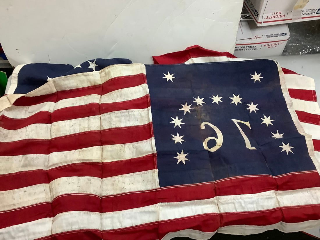 Two 13 Star Flags (1 of 1)
