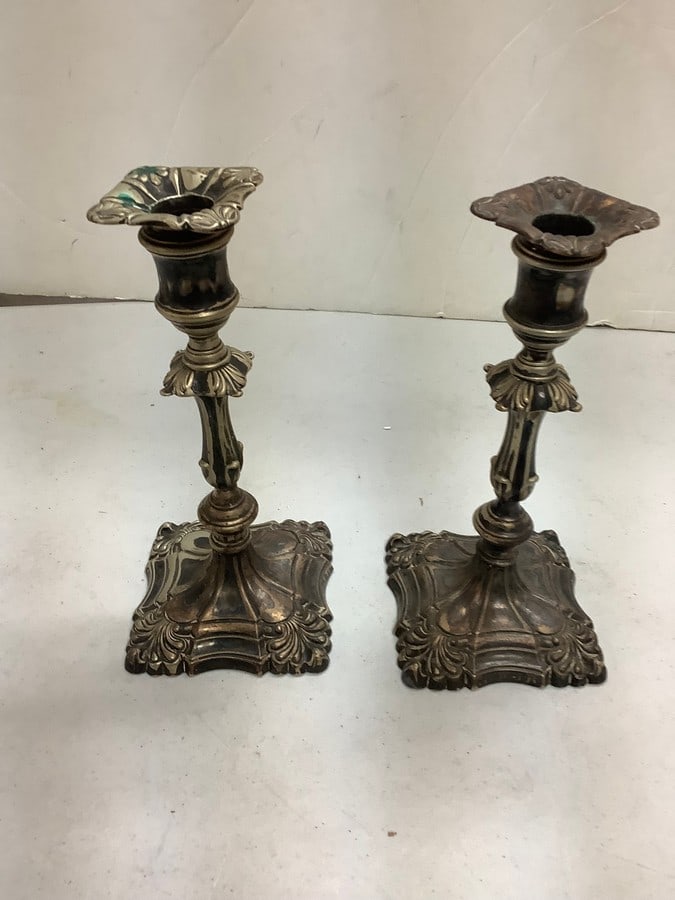 Hard Plastic Candle Holders 9.25" (1 of 1)