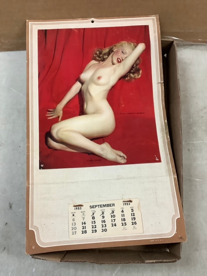 1953 Original Marylin Monroe Calendar (1 of 1)