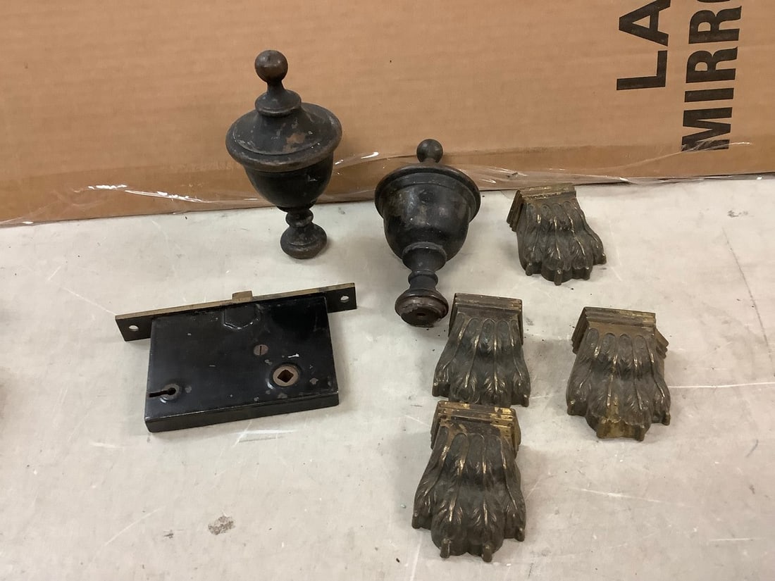 Fence Toppers, Brass Items and Locks: Fence Toppers, Brass Items and Locks