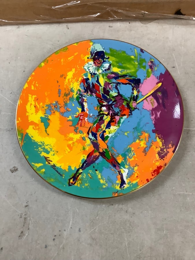 LEROY NEIMAN decorative plate (1 of 1)