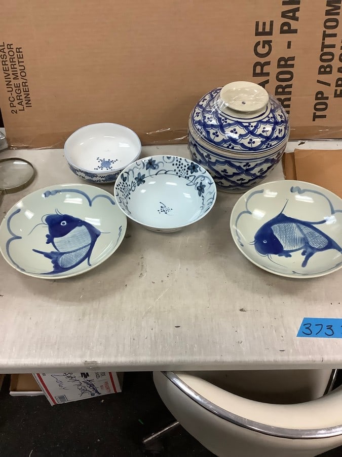 Large lot of oriental potery (1 of 1)