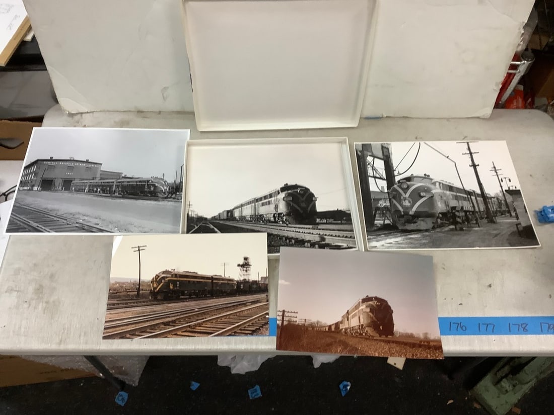 Lot of Train Photographs (1 of 1)