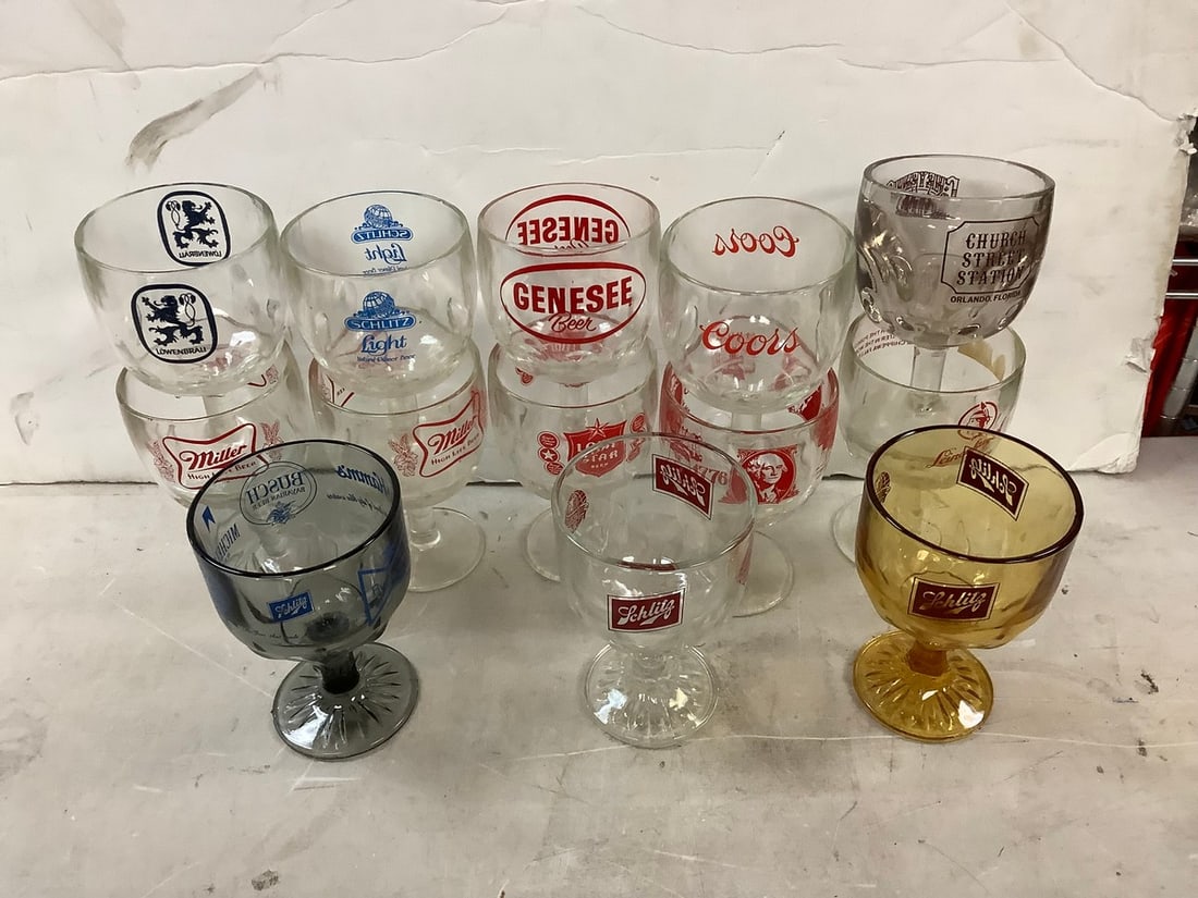 MCM Beer Glasses: MCM Beer Glasses