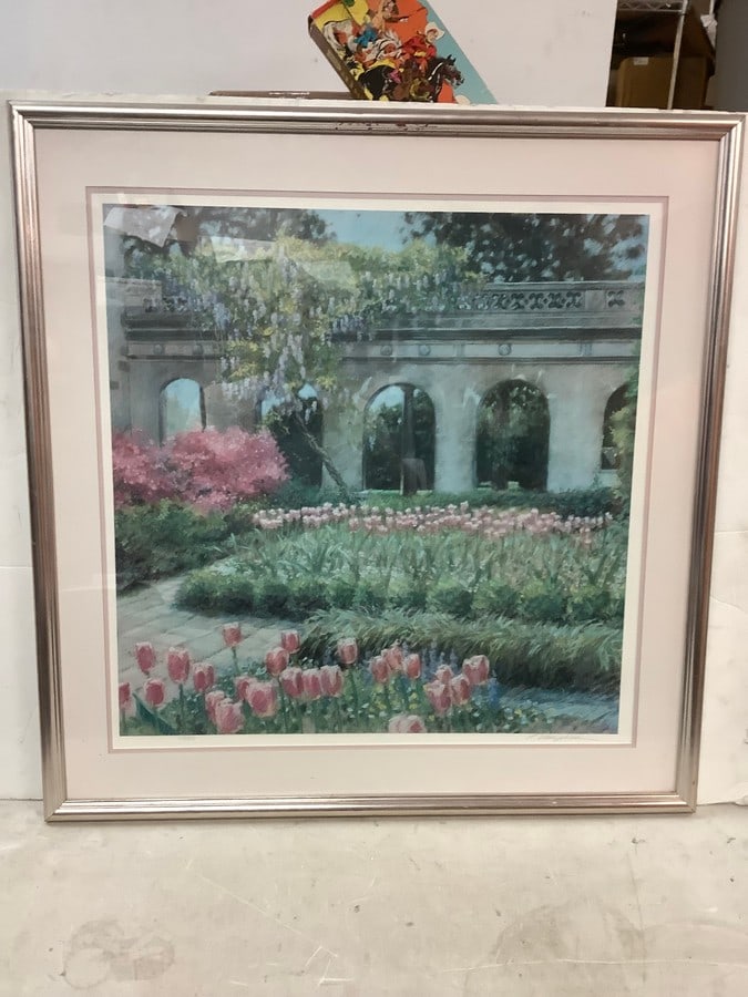 Signed in Pencil Print Artist Johnson 30"x31" (1 of 1)