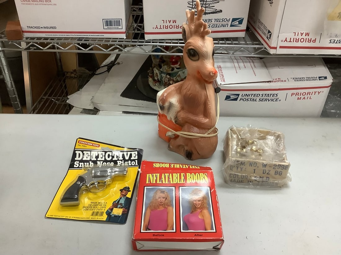 Light up Rudolph, Tootise Toy Cap Gun and more: Light up Rudolph, Tootise Toy Cap Gun and more