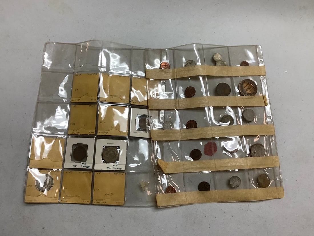 Large lot of foreign coins silver and more (1 of 1)