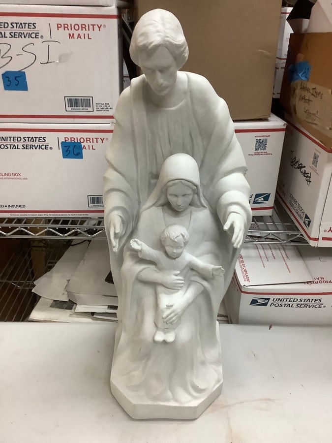 Religious Family Resin Statue 24" tall (1 of 1)