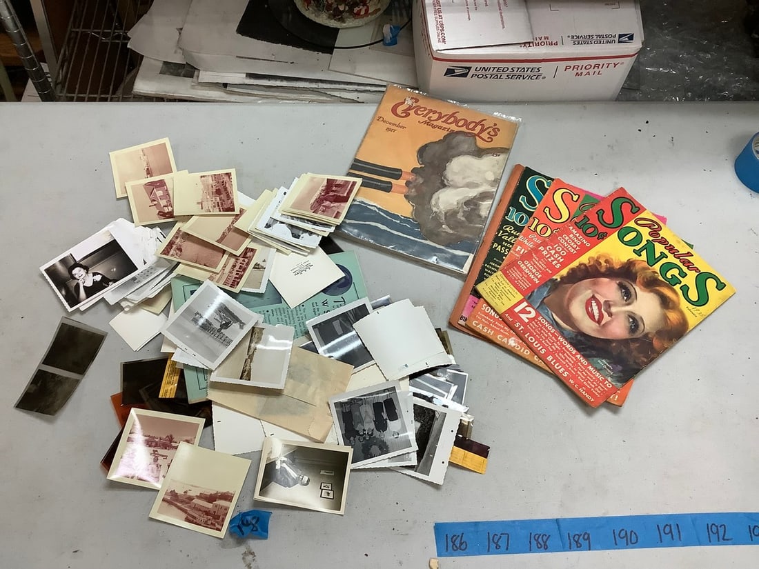 Lot of Song Books, Old Vintage Photography and more (1 of 1)