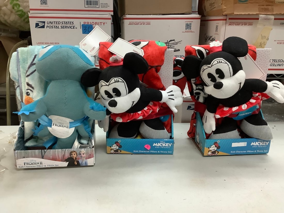 New Disney Character Pillows and Throw Sets: New Disney Character Pillows and Throw Sets