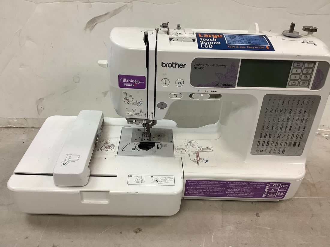 Large Brother embroidery and sewing kit(Brother): Large Brother embroidery and sewing kit(Brother)