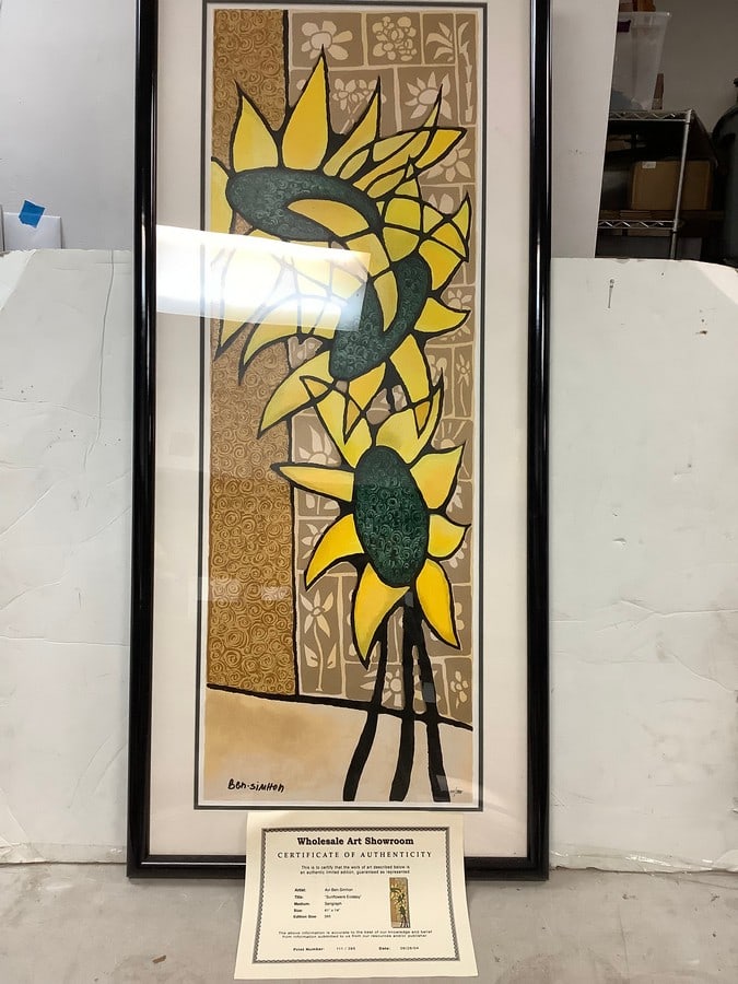 Ben-simhon serigraph (41in.x14in.) (1 of 1)