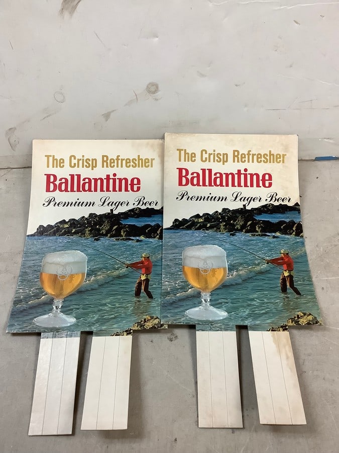 Ballantine beer advertisement: Ballantine beer advertisement