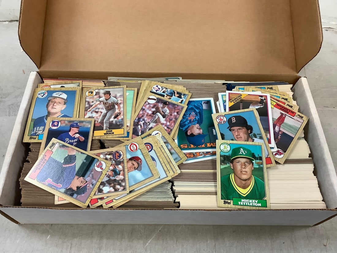 Lot Of Baseball Cards Auction