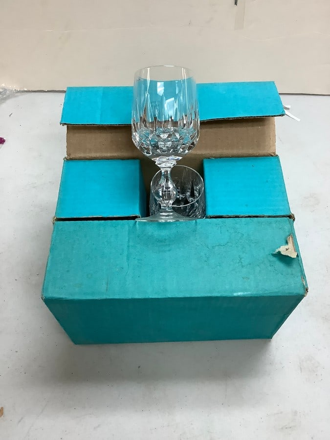 Lot of 6 Schott Zwiesel Flamenco crystal glasses 5.75" (1 of 1)