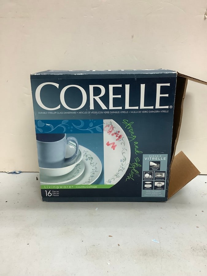 Corelle livingware 16 piece country cottage dish set (1 of 1)
