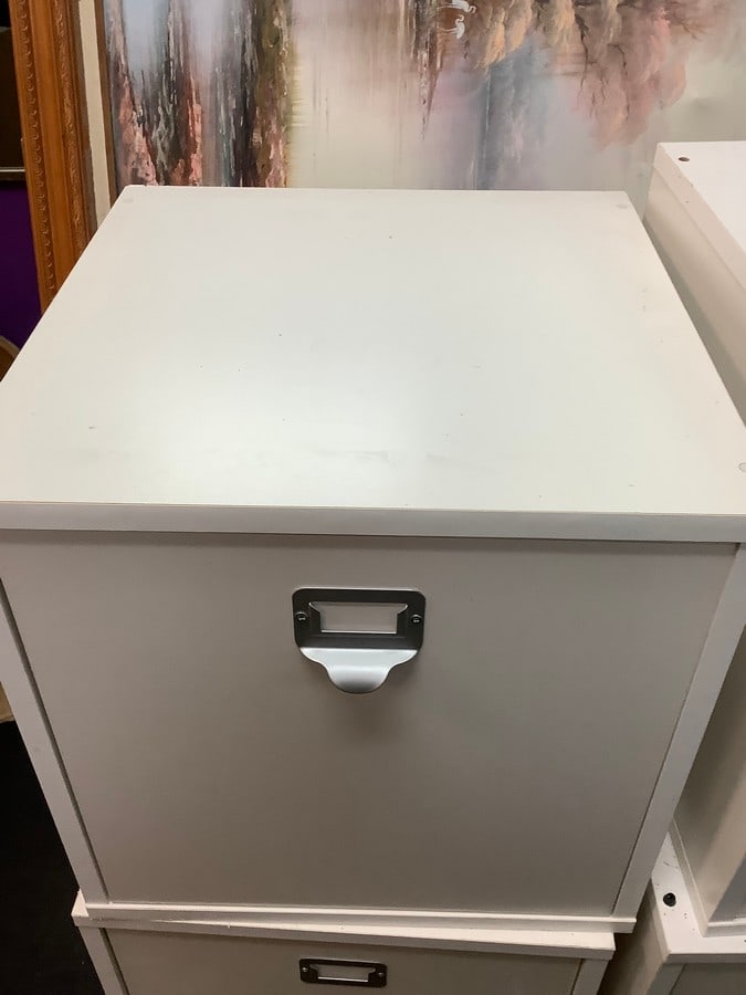 single drawer storage cabinet 17x17x17" (1 of 1)