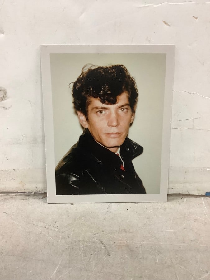 Andy Warhol photographic print 7.5x7.5in.: Andy Warhol photographic print 7.5x7.5in.