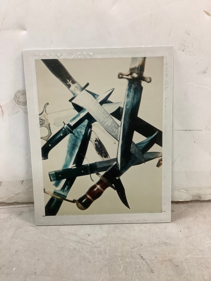 Andy Warhol photographic print 7.5x6in.: Andy Warhol photographic print 7.5x6in.