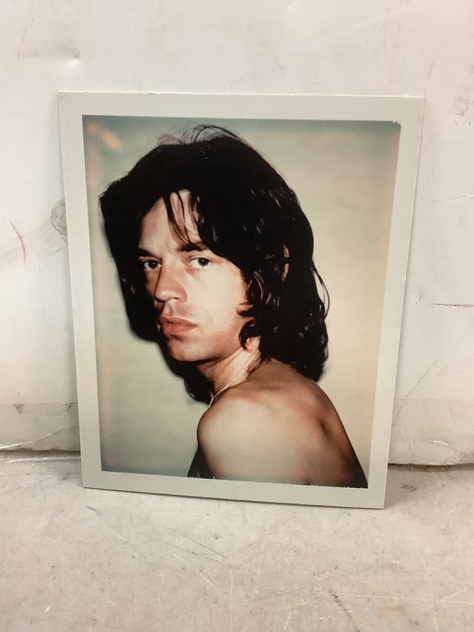 Andy Warhol photographic print 7.5x5.75in.: Andy Warhol photographic print 7.5x5.75in.