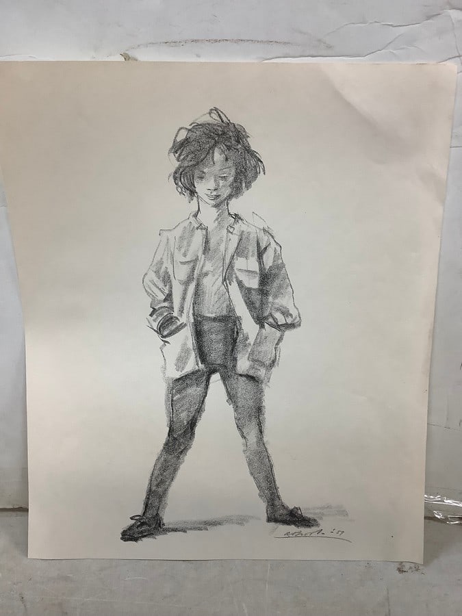 Alexander Brooks Lithograph: Alexander Brooks Lithograph