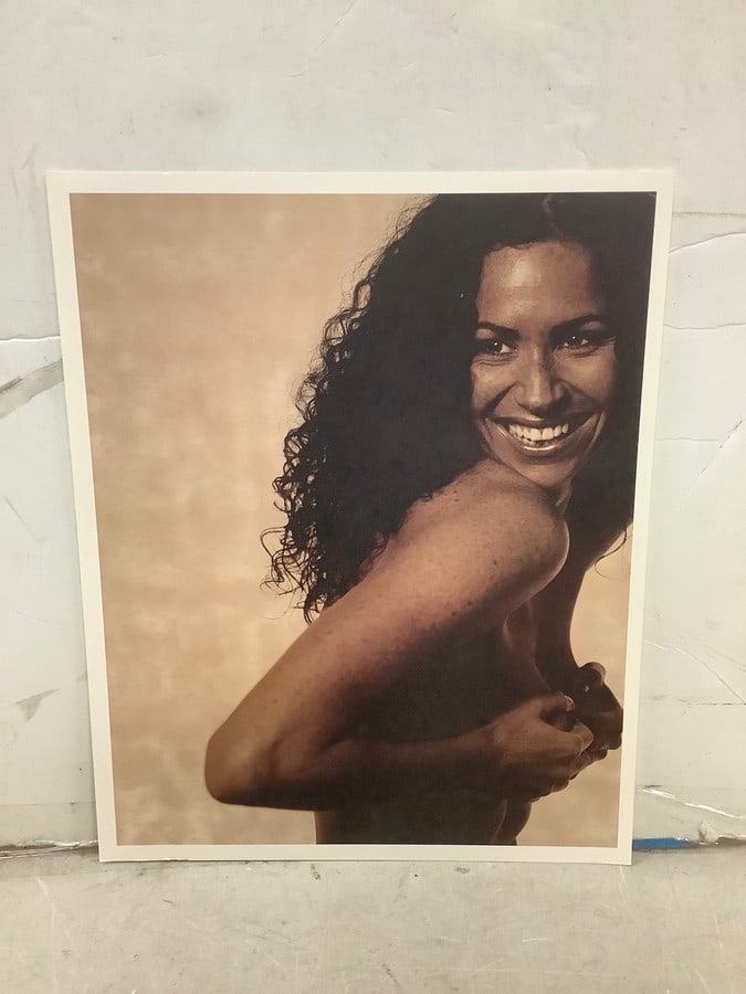 Karl Lagerfield Photo-Litho from A Limited Edition Portfolio "Minnie Driver" 14.25x11.5in. (1 of 1)