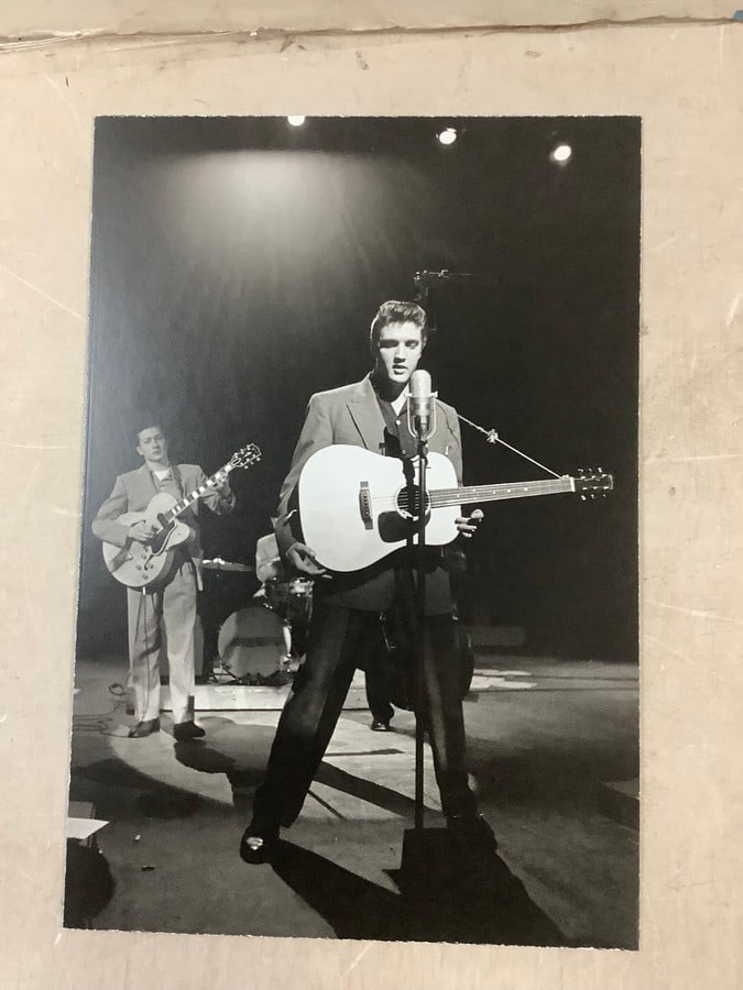 Elvis Presley Print in Colors 14.75x10" (1 of 1)