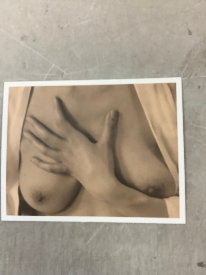 Alfred Stieglitz "Georgia Okeefe" Print in colors 9.75x7.5" (1 of 1)