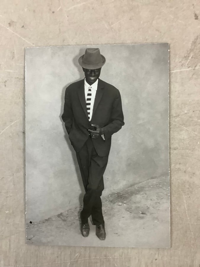 Malick Sidibe Print in colors 9.75x7" (1 of 1)