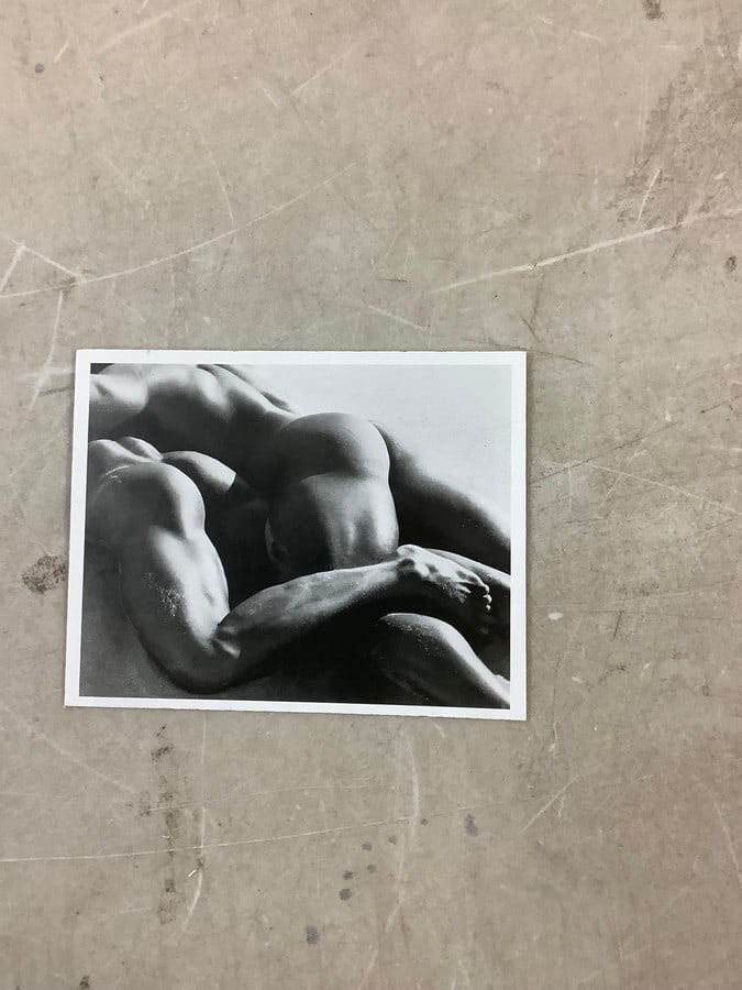 Herb Ritts, Duo IV 1990 Print in Colors 5x4": Herb Ritts, Duo IV 1990 Print in Colors 5x4"