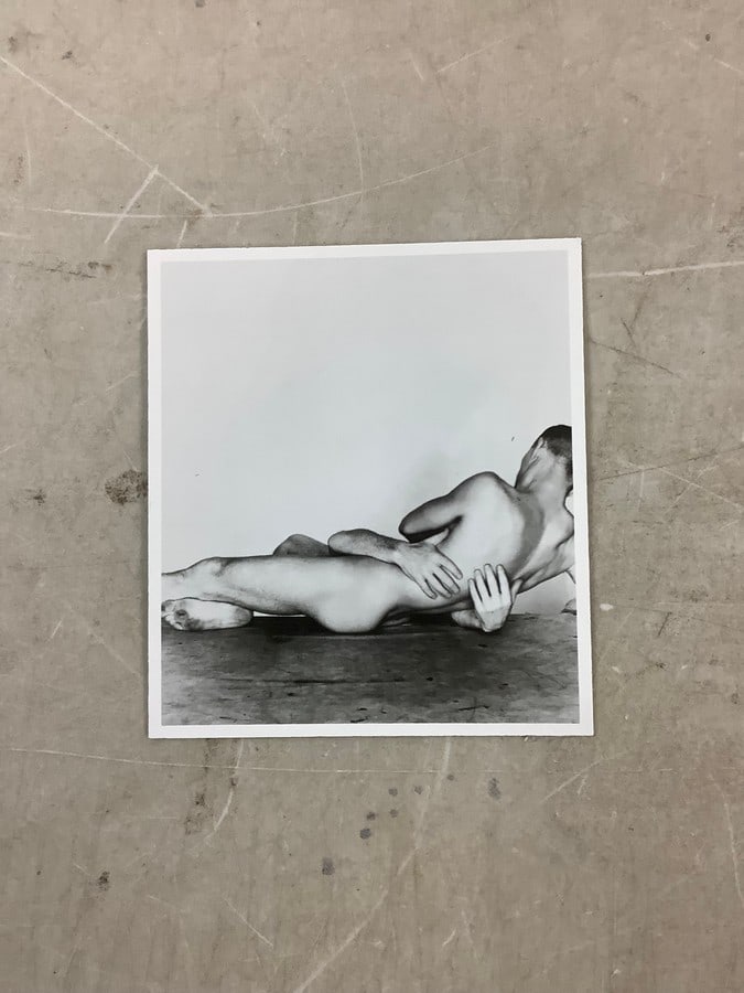 George Platt Lynes, Ernset Henry In the Arms of Neel Bate 1953 5.75x5" (1 of 1)