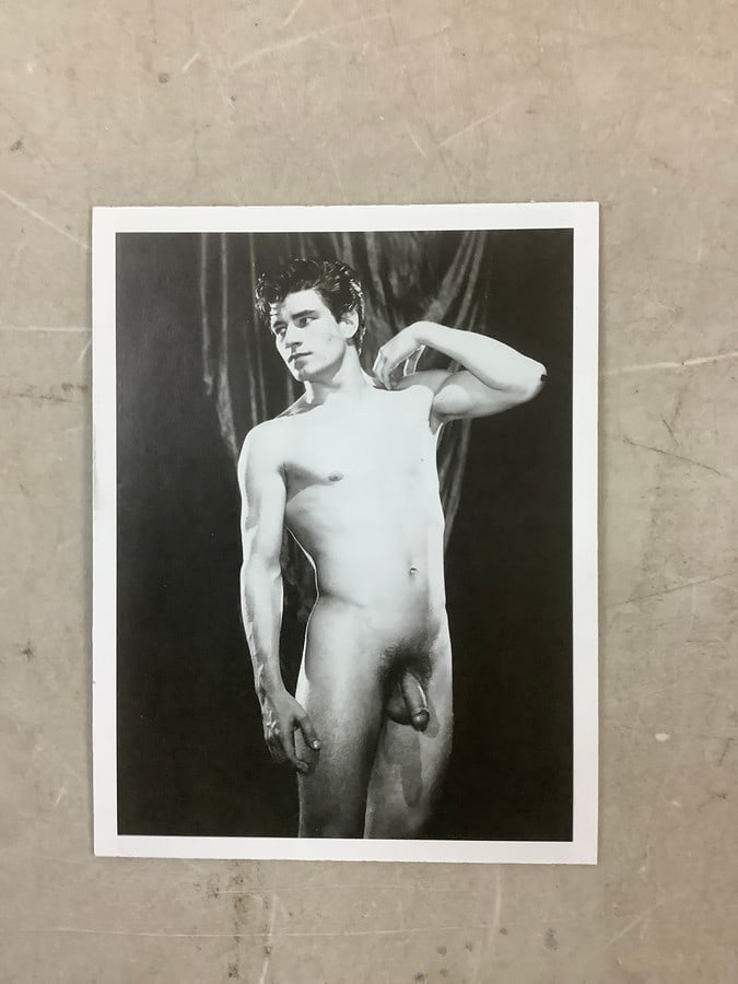 Bob Mizer 1955 Print in Color 6.75x5.25" (1 of 1)