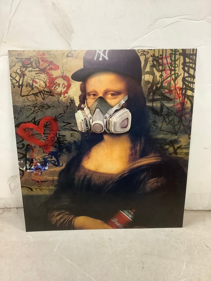 Jean Michel Basquiat print in colors 5.5x8.5in. (1 of 1)