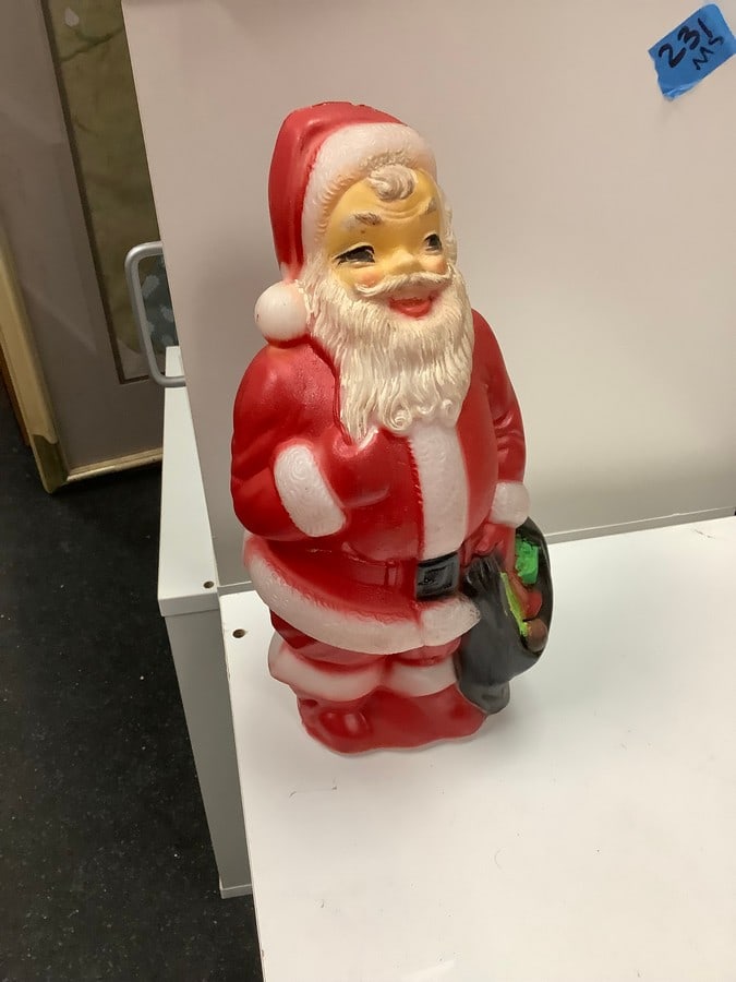 Vintage Empire Plastic Santa Clause 13" (1 of 1)