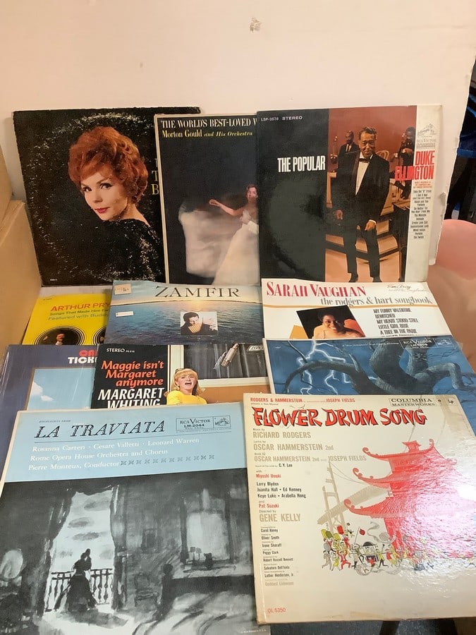 Lot of L.P. records various artists (1 of 1)
