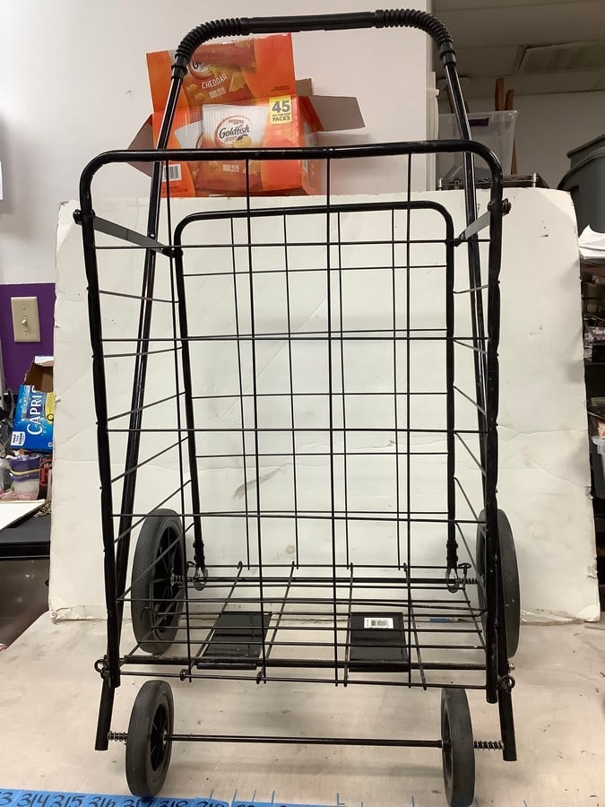 Metal Rolling Laundry basket (40 in tall): Metal Rolling Laundry basket (40 in tall)