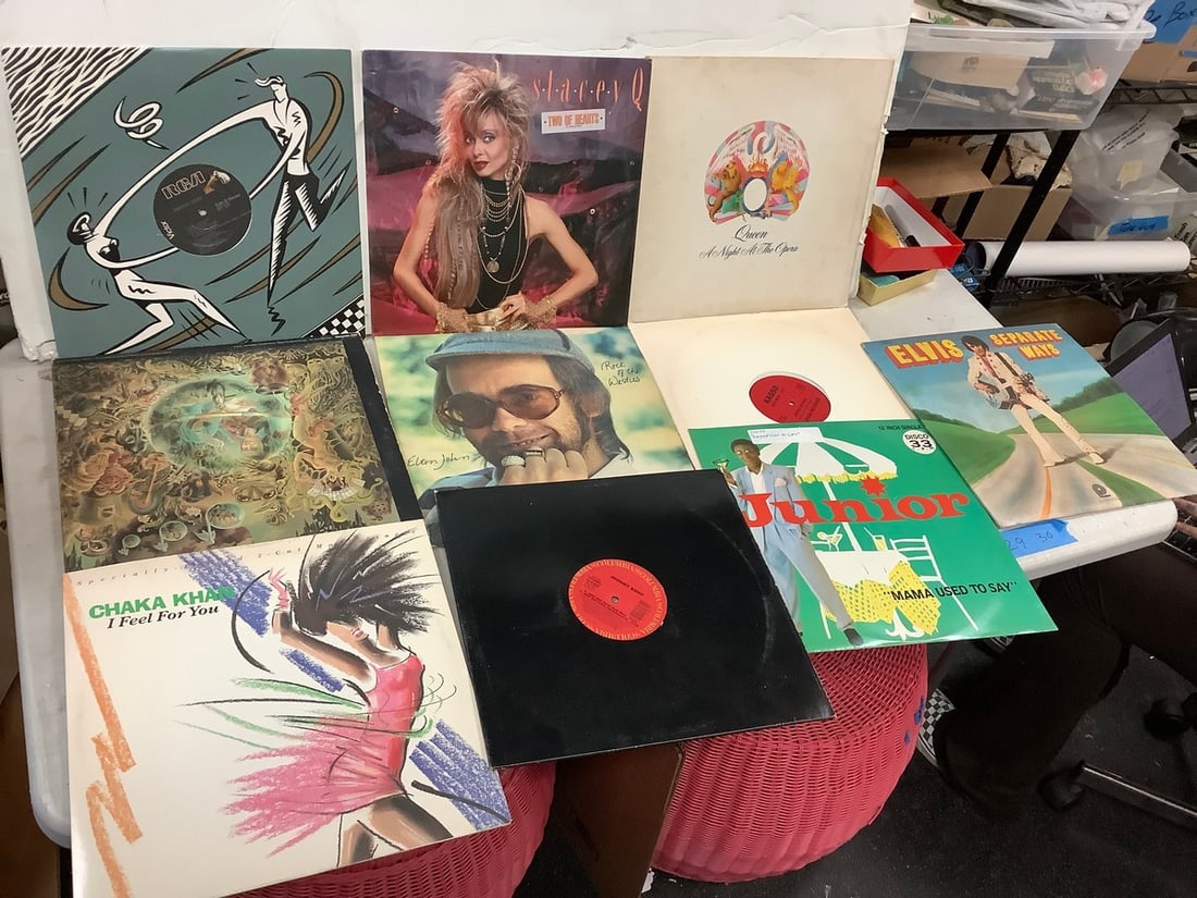 Lot of Records Including Queen, Elvis and More: Lot of Records Including Queen, Elvis and More