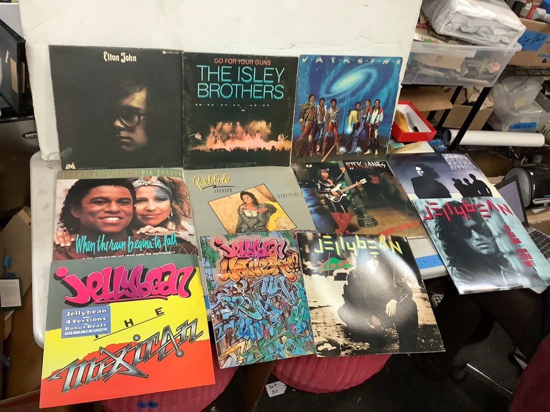 Lot of Records Including Rick James, Elton John and more: Lot of Records Including Rick James, Elton John and more