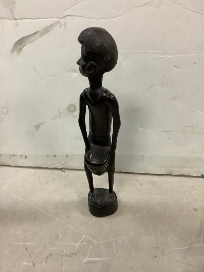 Hand Carved African Statue 11.5" (1 of 1)