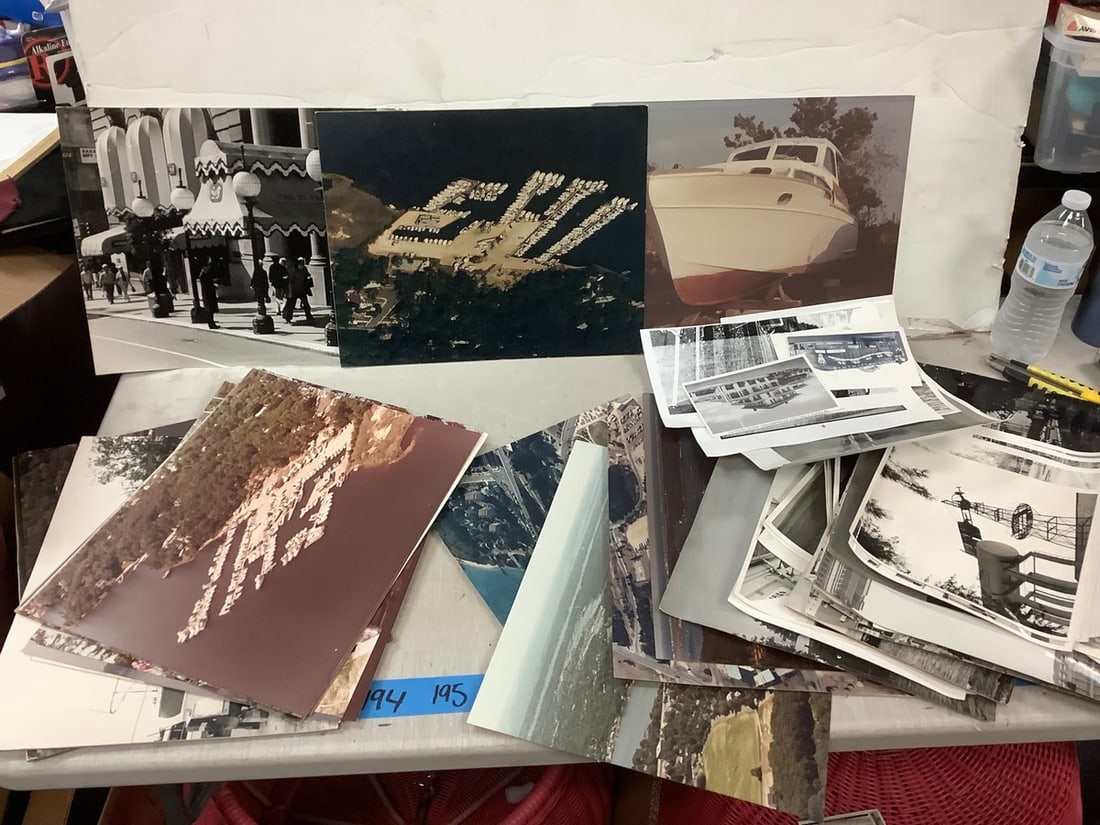 Lot of Black and White and Aerial Photos: Lot of Black and White and Aerial Photos