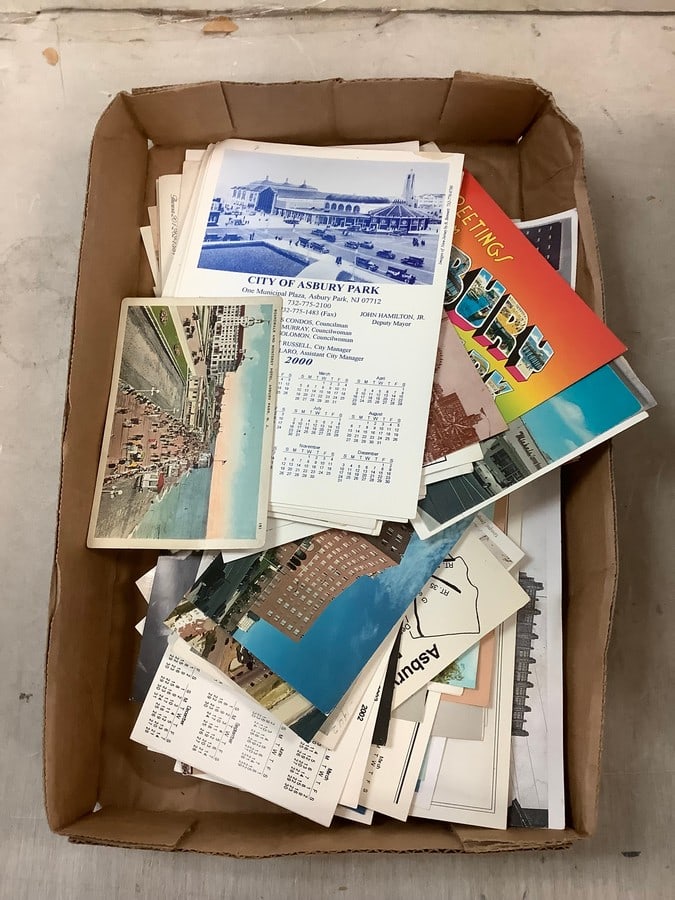 Box Full of Postcards and Calendars (1 of 1)