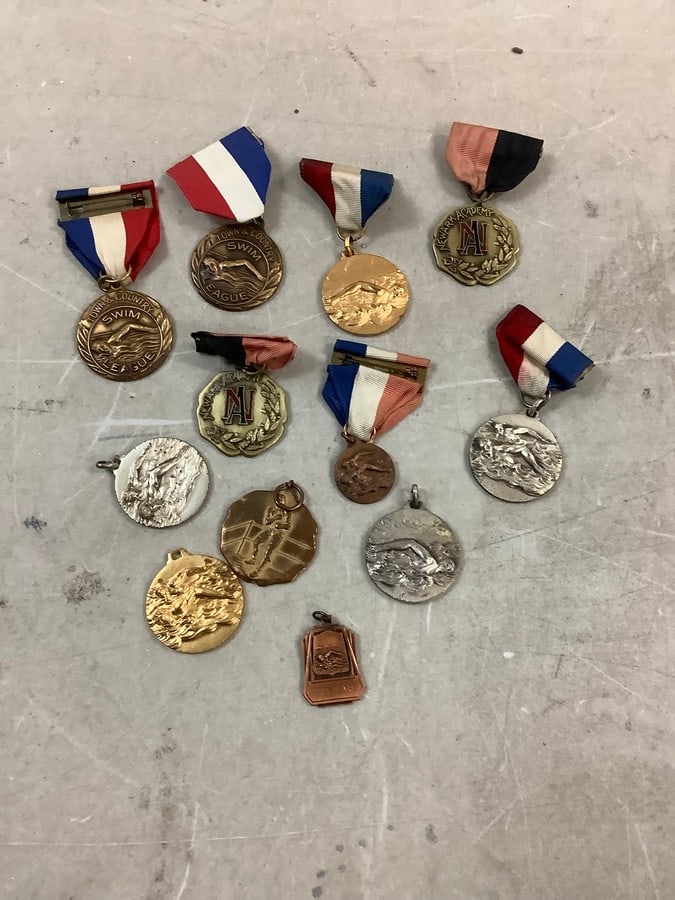 Lot of Vintage Award Medals (1 of 1)