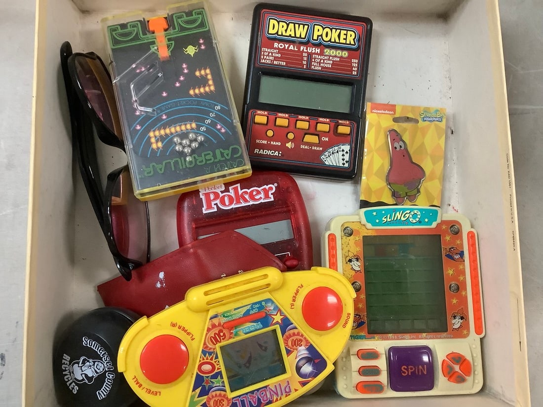Vintage Handheld Video Games and More (1 of 1)