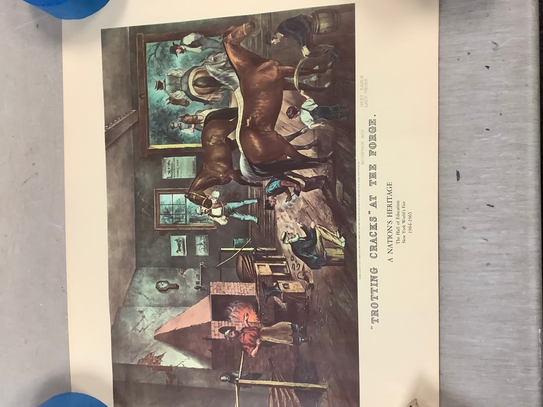 1964 Worlds Fair Civil War Print 17x13: 1964 Worlds Fair Civil War Print 17x13