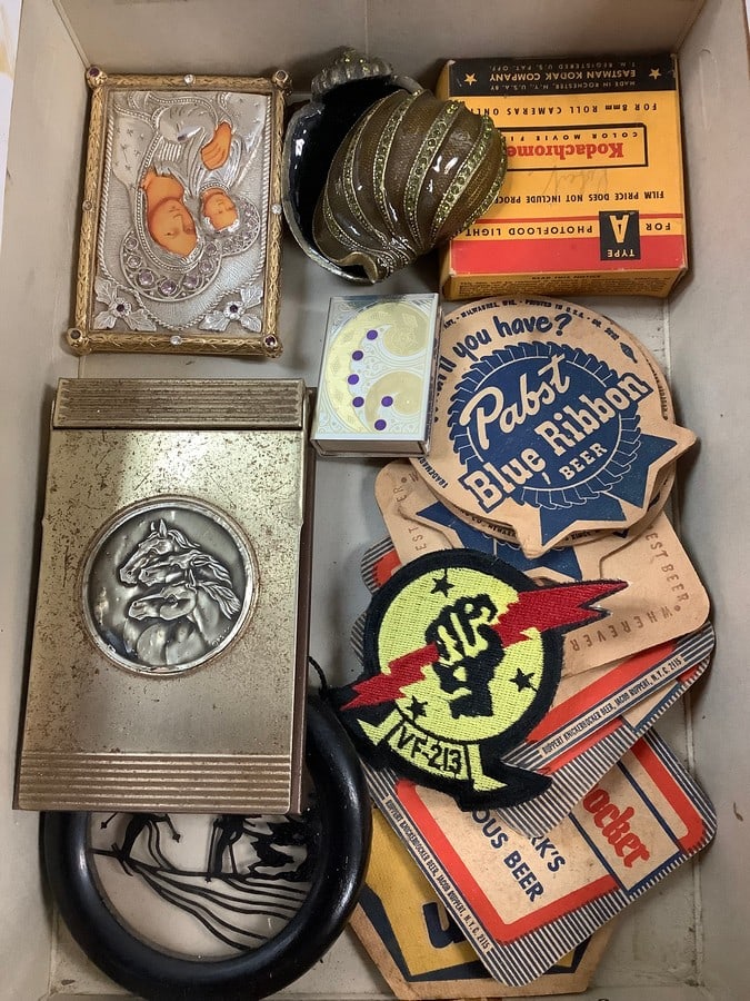 Lot of kodachrome, coasters, trinkets and more: Lot of kodachrome, coasters, trinkets and more